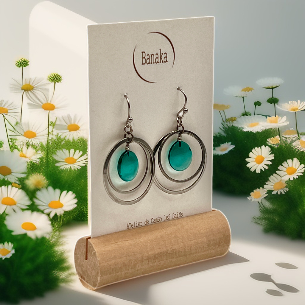 Boucles d’oreilles Papel