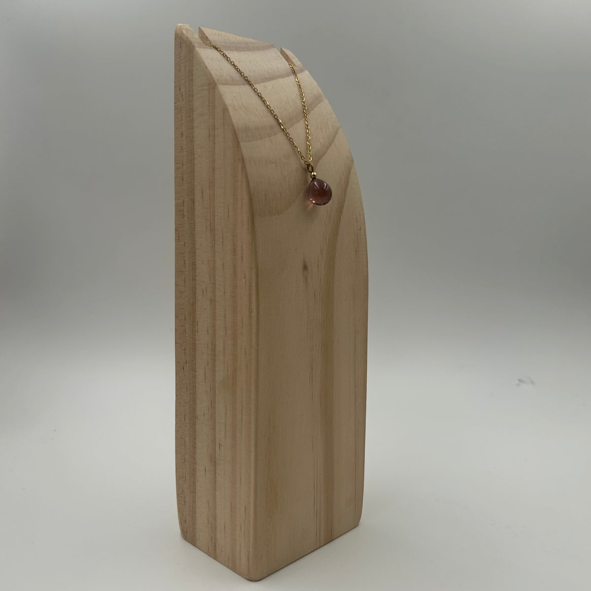 Collier goutte doré