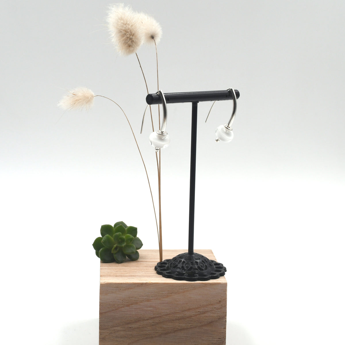 Boucles d'oreilles unies Tubes