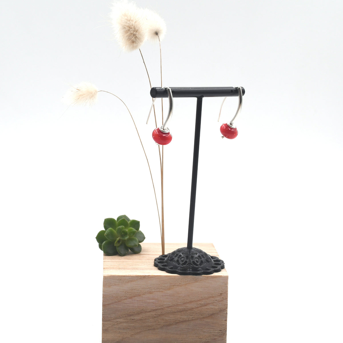 Boucles d'oreilles unies Tubes