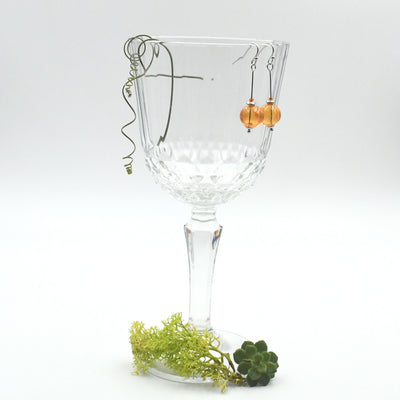 Boucles Perles Creuses 