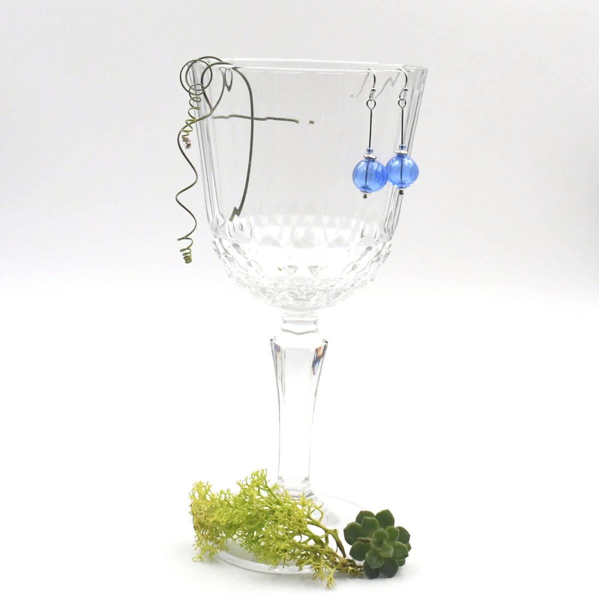 Boucles Perles Creuses "Longues"