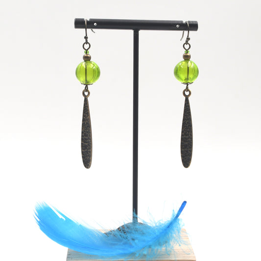 Boucles d'oreilles Bohême "Larme"