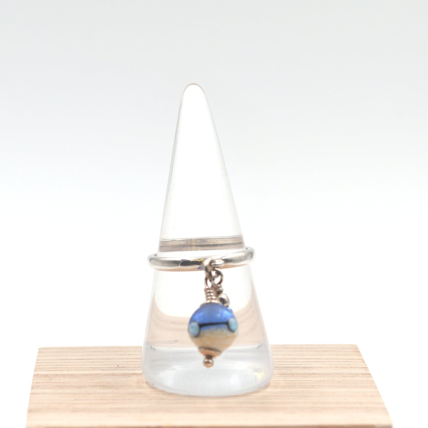 Bague Dune "Bleu mer"