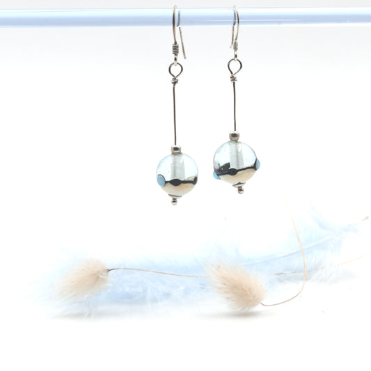 Boucles Dune Argent "Améthyste"