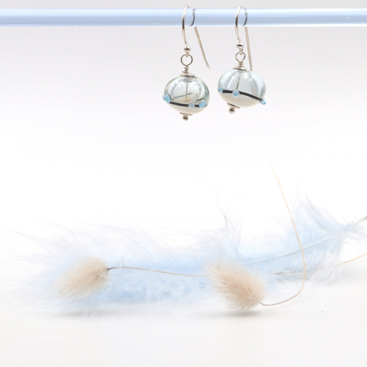 Boucles Dune Argent "Améthyste"