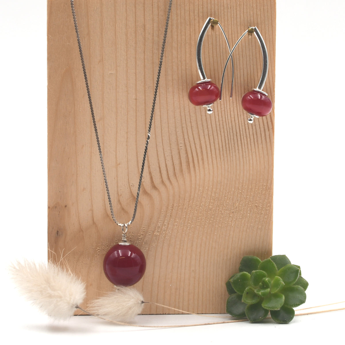 Parure "Grenat"
