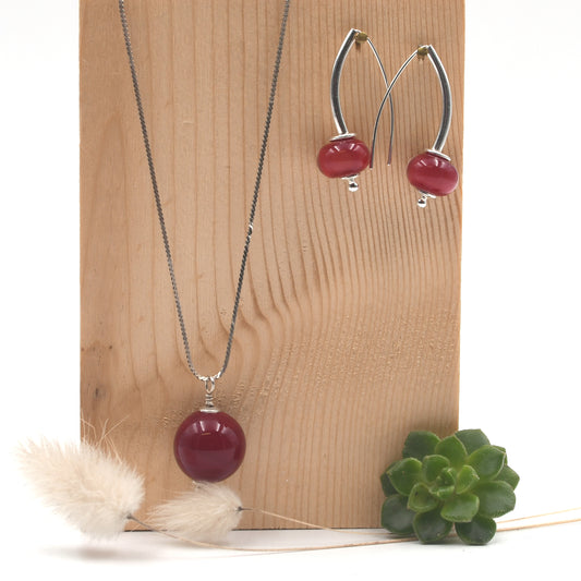 Parure "Grenat"