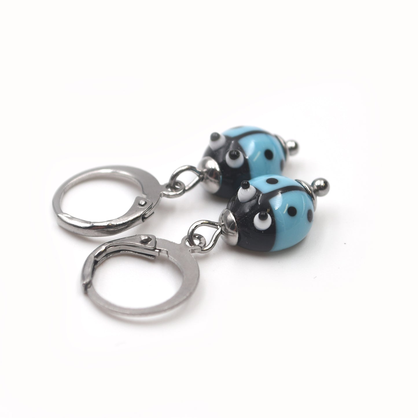 Boucles d'oreilles Coccinelles