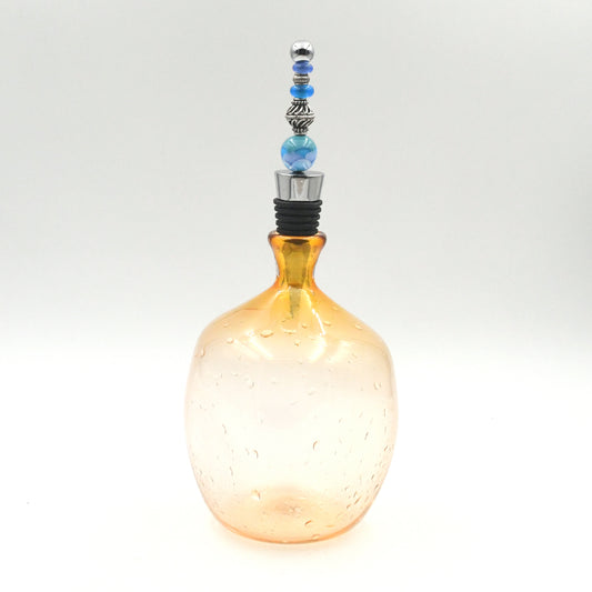 Bouchon de bouteille "Ecailles Bleues"