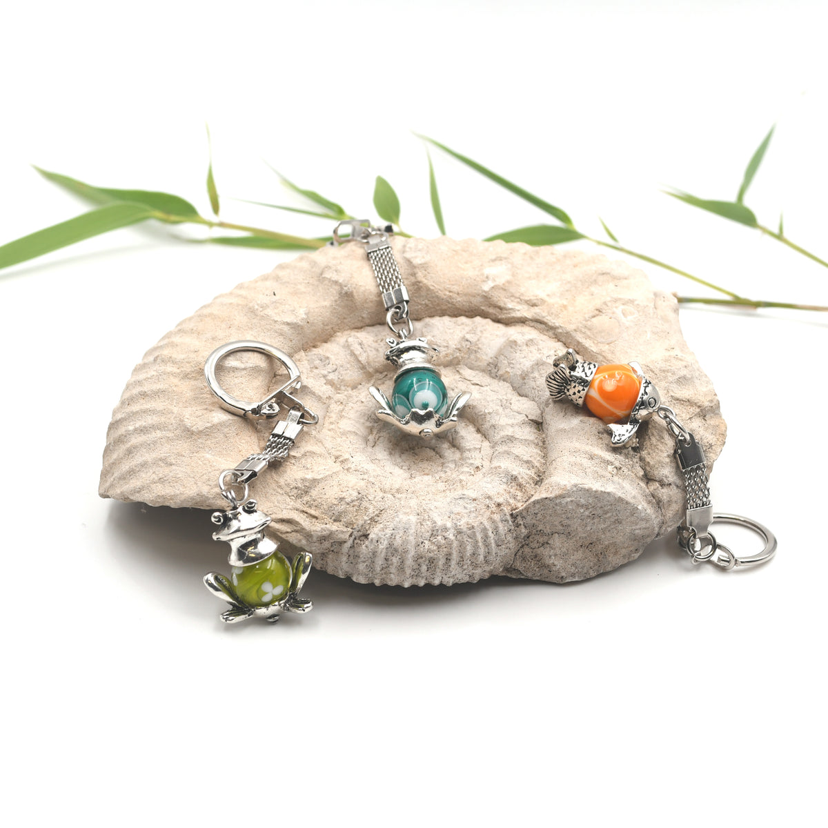 Porte-clefs Grenouille / Bijoux de sac