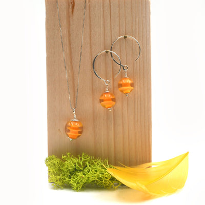 Parure Pagode Mandarine