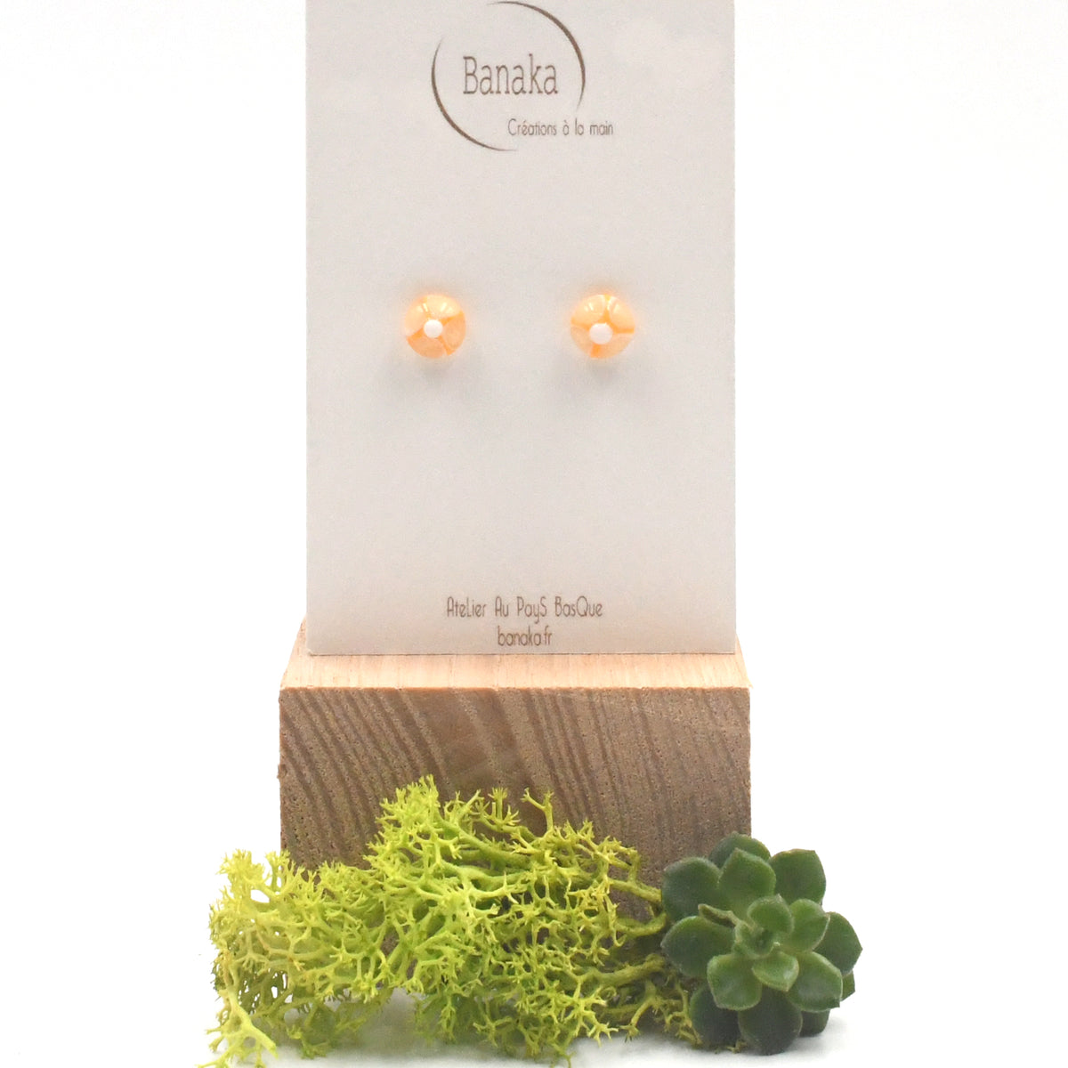 Boucles d'oreilles Puces