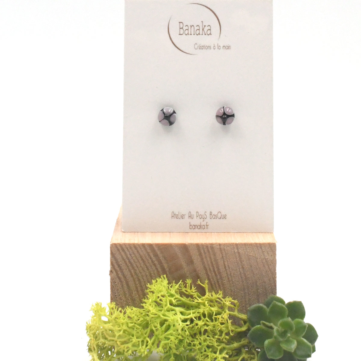 Boucles d'oreilles Puces