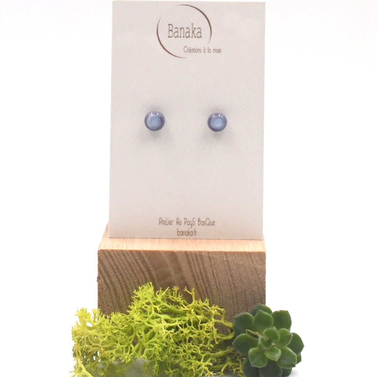 Boucles d'oreilles Puces