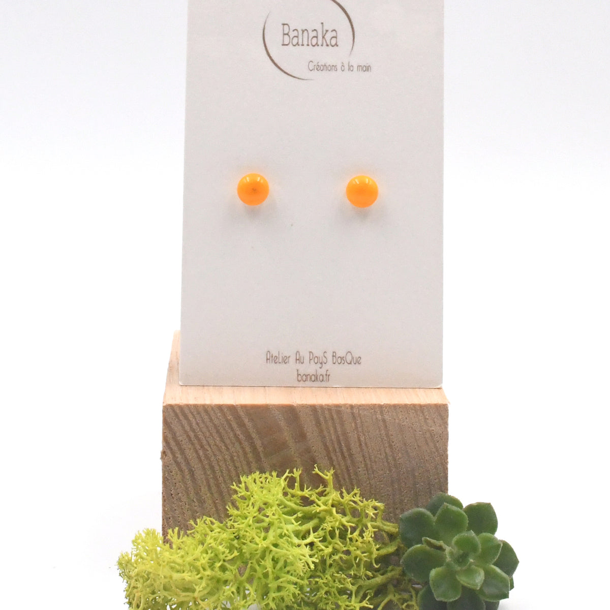 Boucles d'oreilles Puces