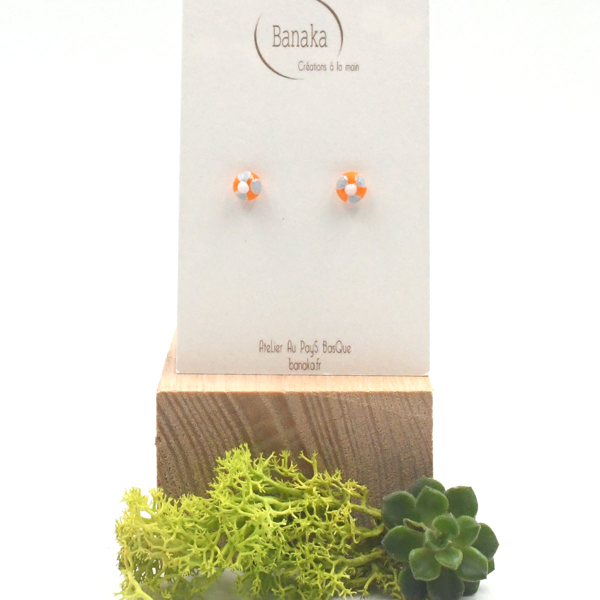 Boucles d'oreilles Puces