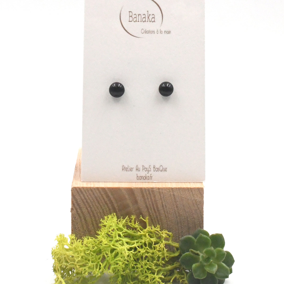 Boucles d'oreilles Puces