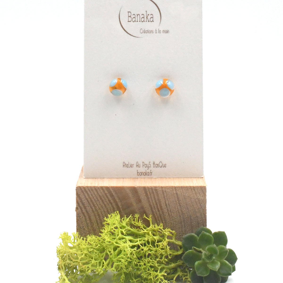 Boucles d'oreilles Puces