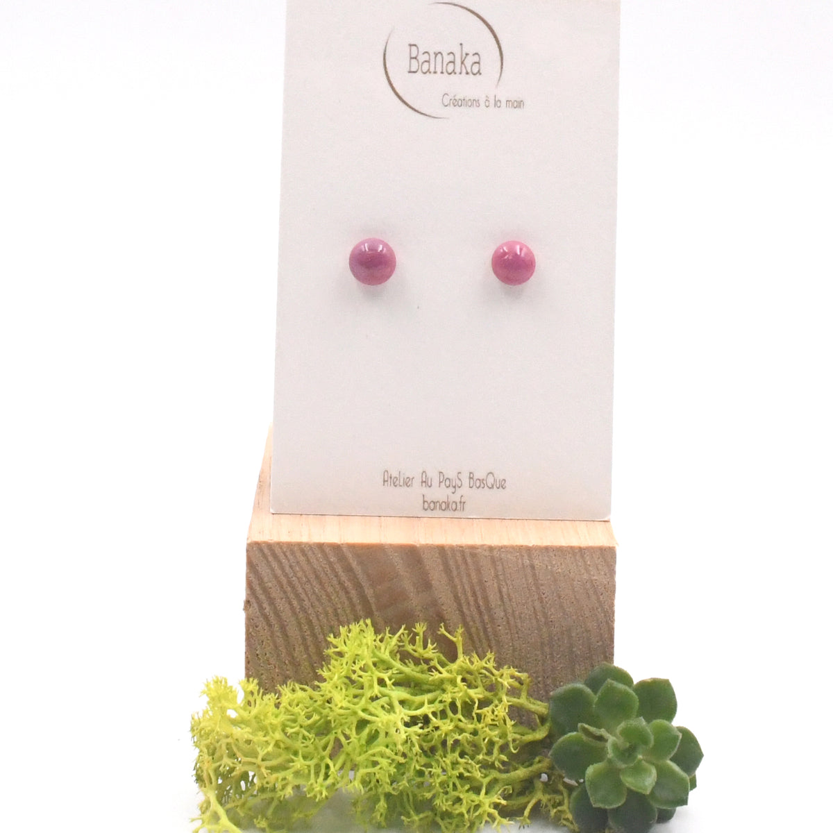 Boucles d'oreilles Puces