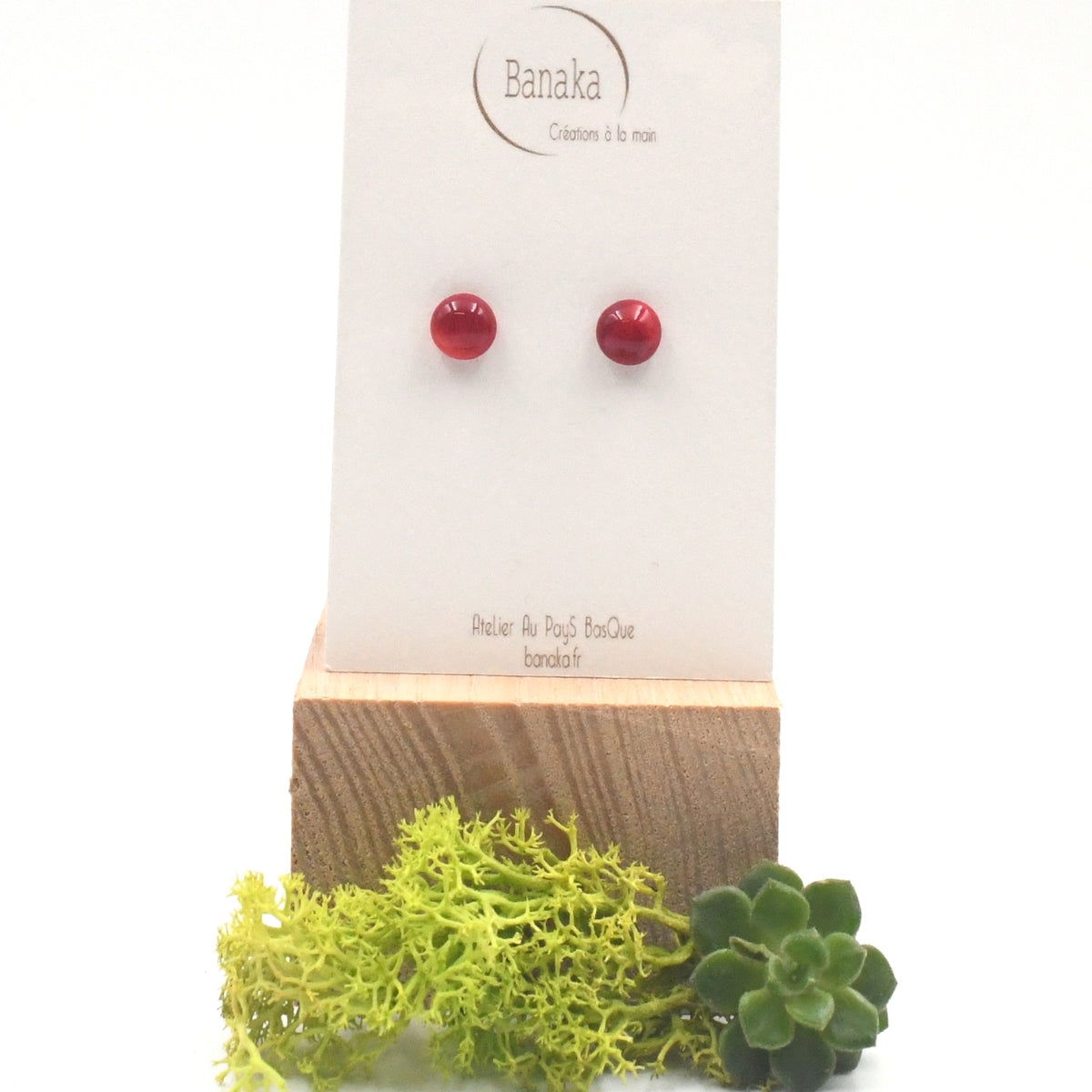 Boucles d'oreilles Puces