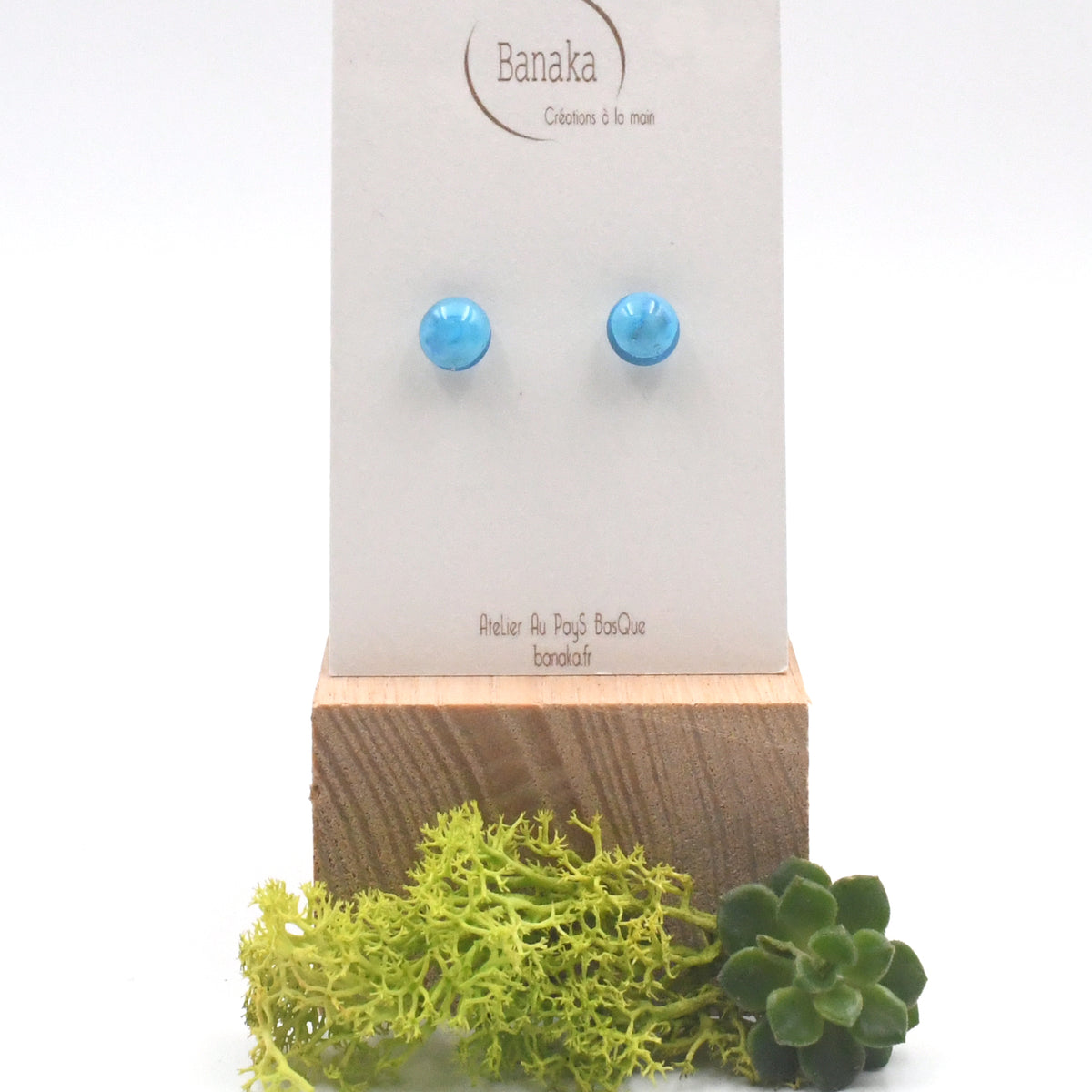Boucles d'oreilles Puces