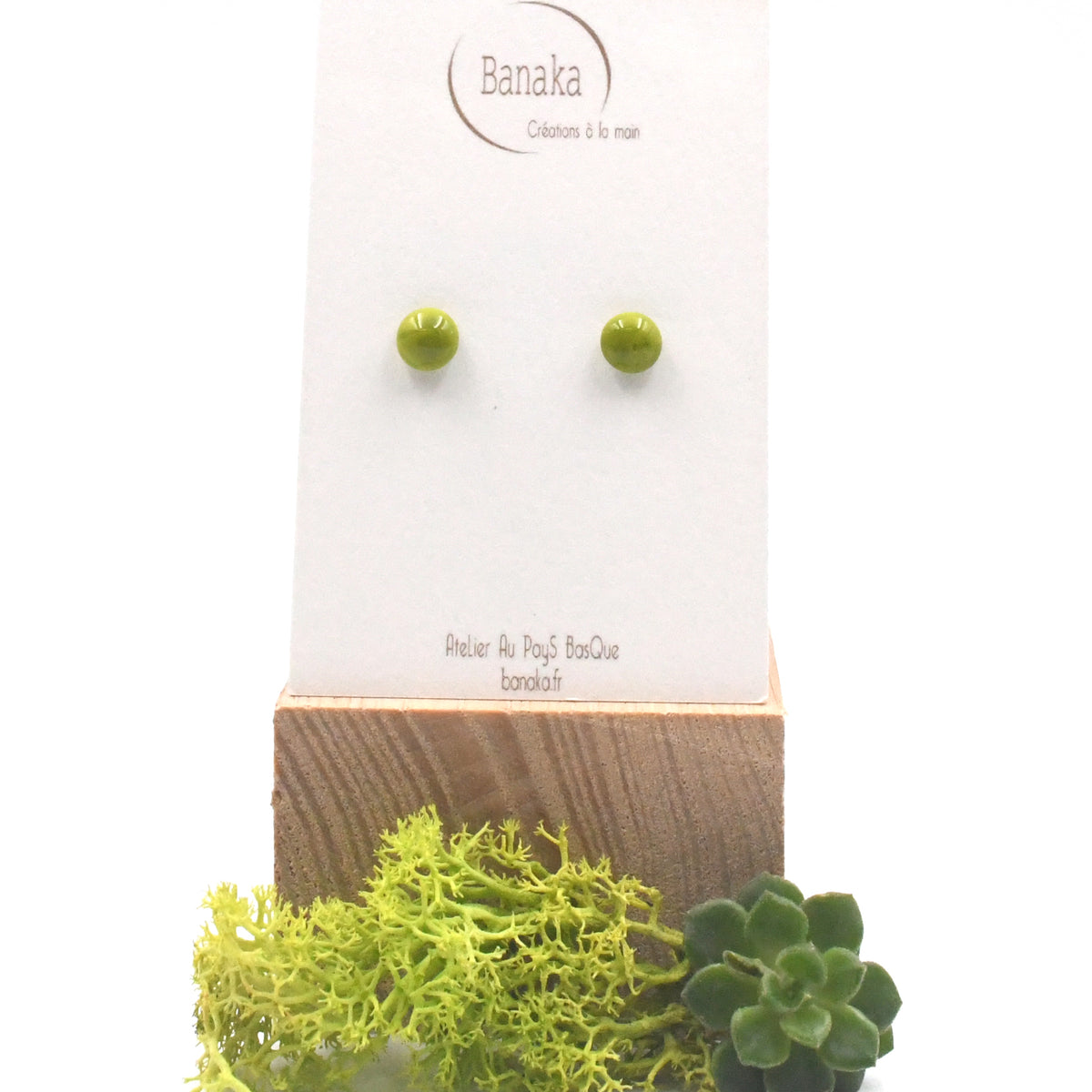 Boucles d'oreilles Puces