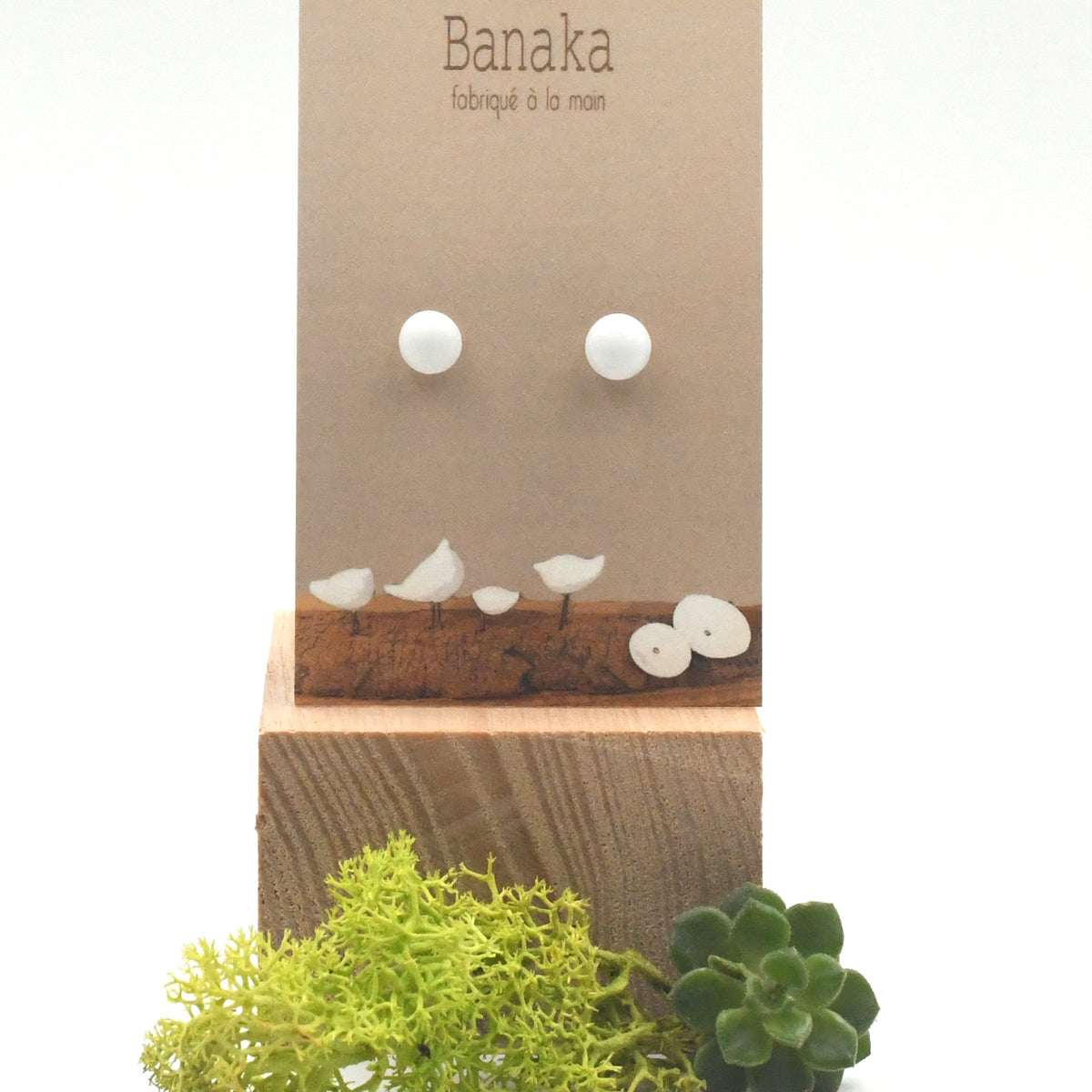 Boucles d'oreilles Puces