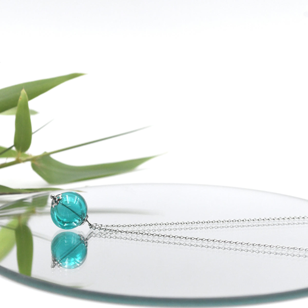 Collier Perle Creuse "Bulle"