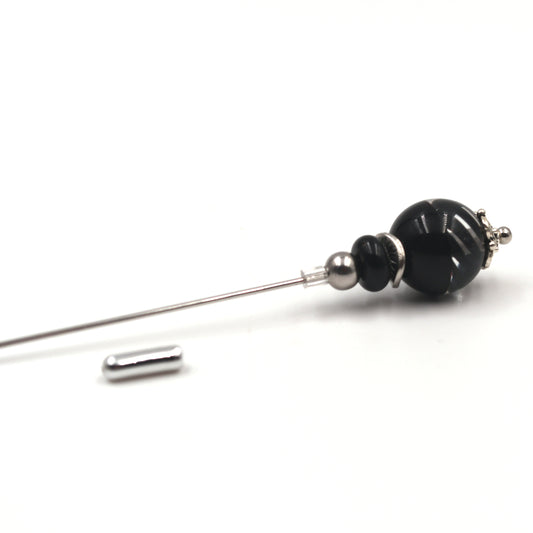 Fibule "Tourbillon de nuit"
